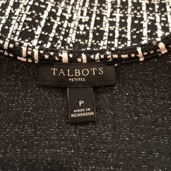 NWOT Talbots Knit Top Sz P - Picture 6 of 7